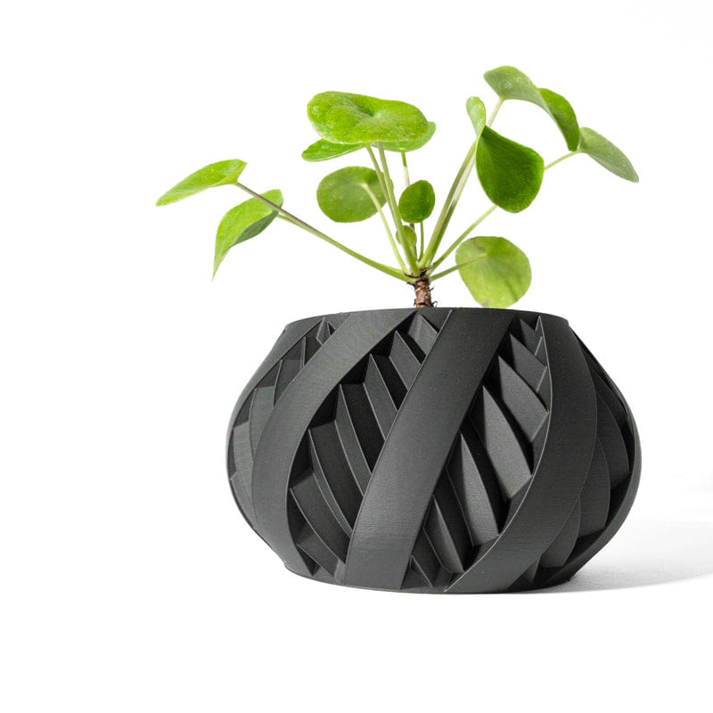 Ribbon Swirl Planter