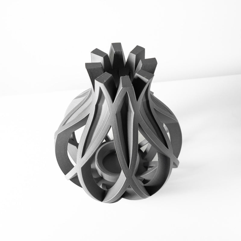 Ribbon Swirl Vase