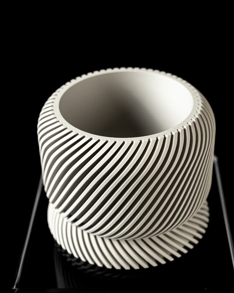 Slant Rib Planter