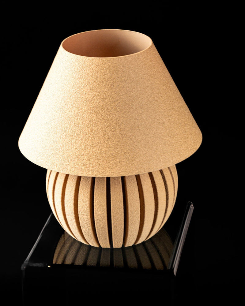 Slat Base Table Lamp