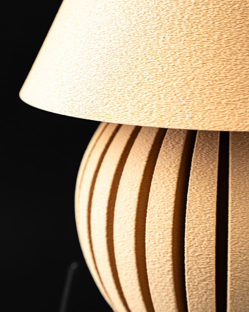 Slat Base Table Lamp