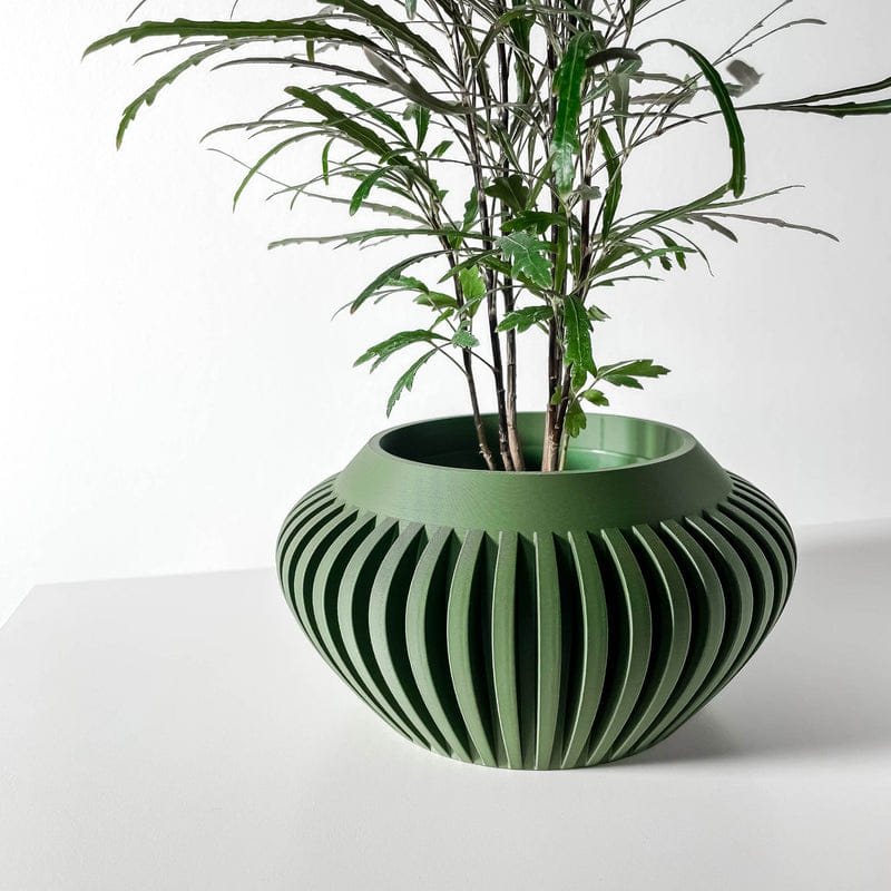 Slat Bowl Planter