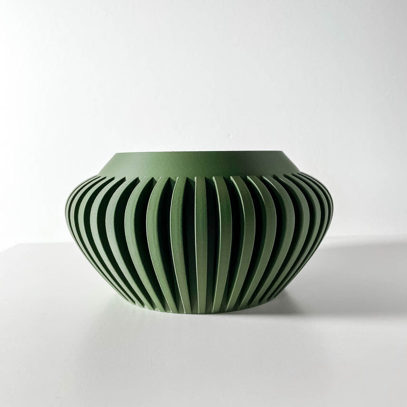 Slat Bowl Planter