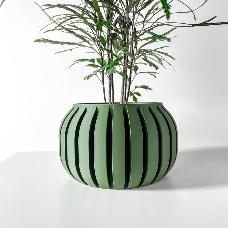 Slat Globe Planter