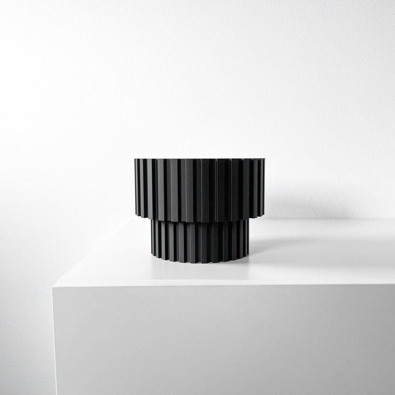 Slat Pedestal Display Stand