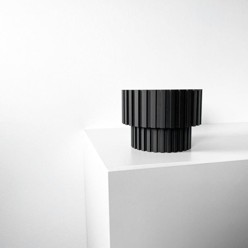 Slat Pedestal Display Stand