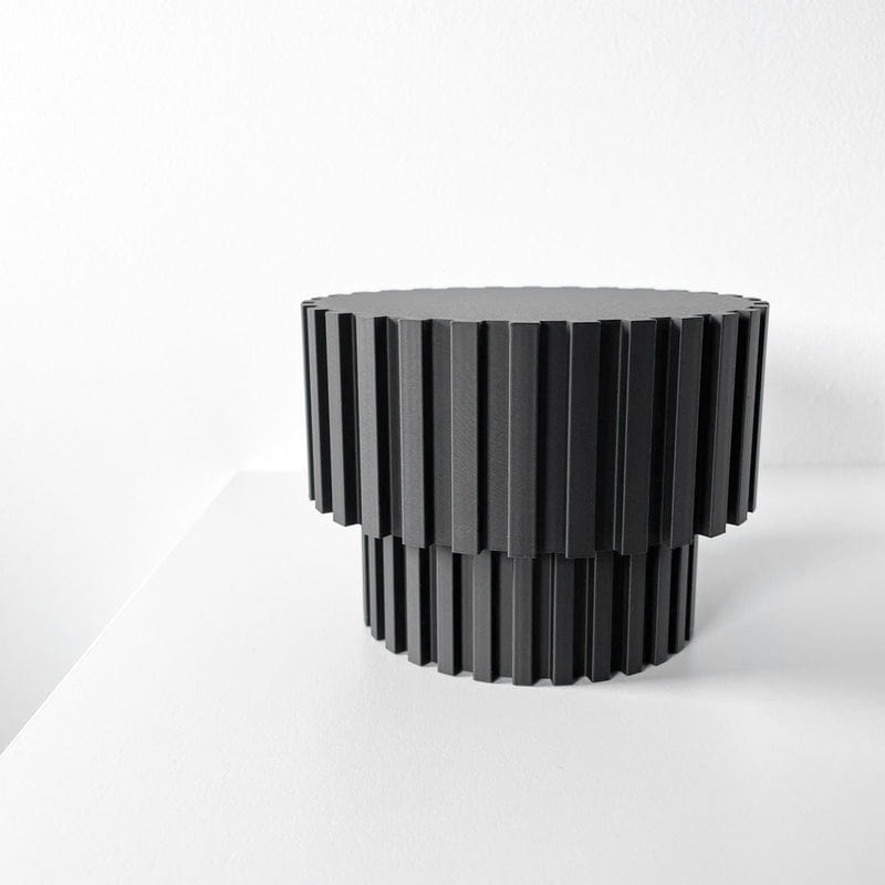 Slat Pedestal Display Stand