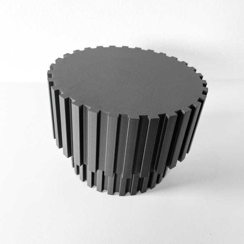 Slat Pedestal Display Stand