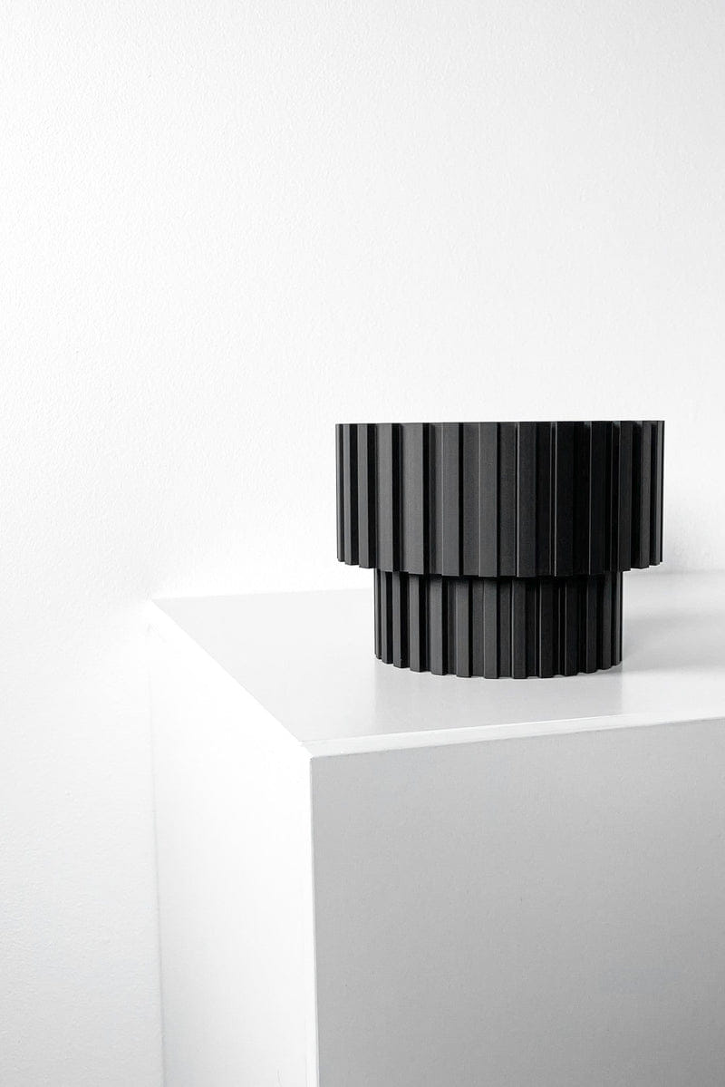 Slat Pedestal Display Stand