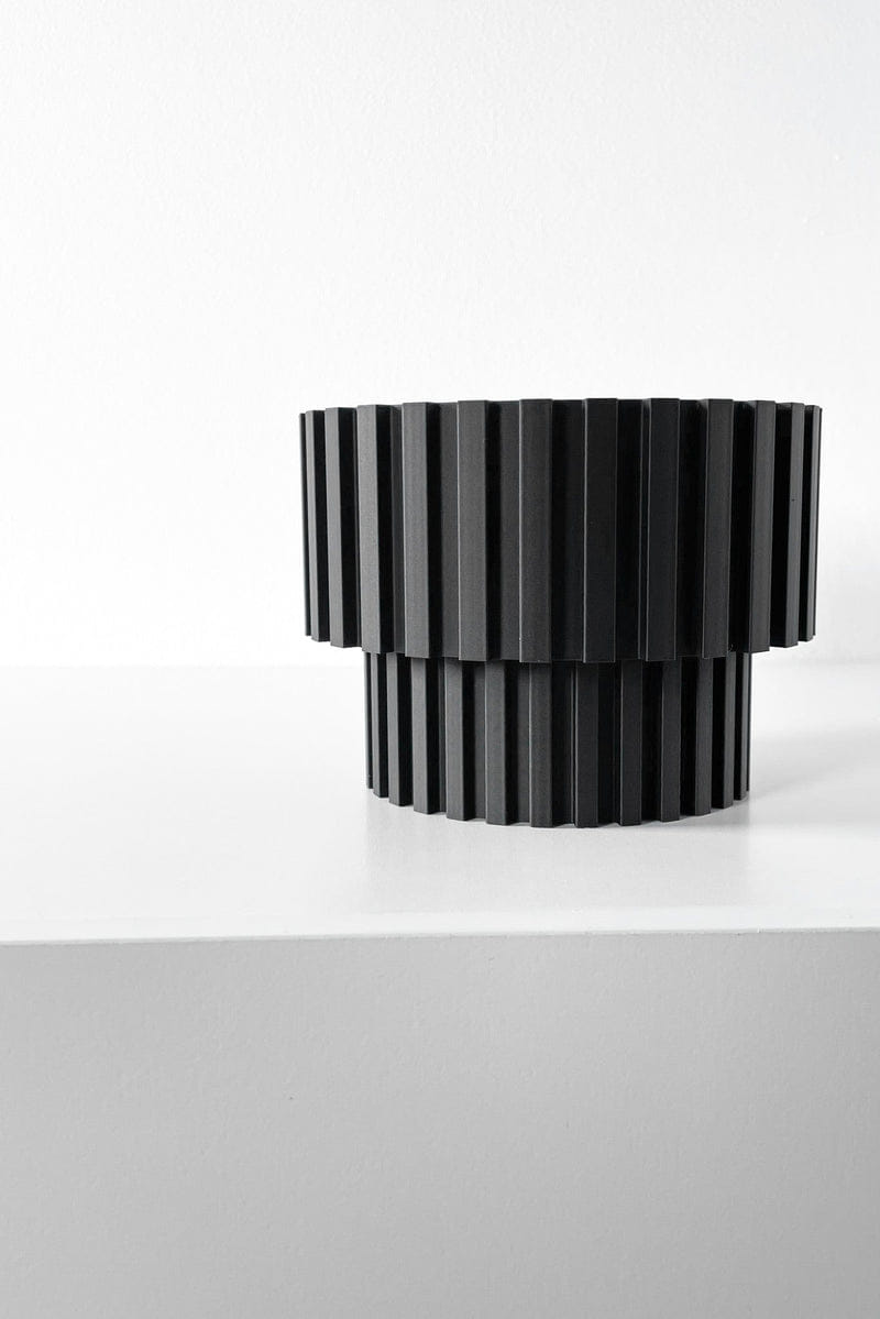 Slat Pedestal Display Stand