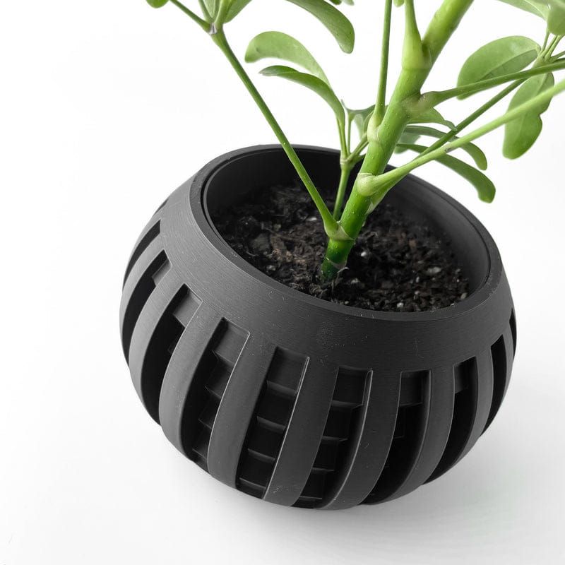 Slat Sphere Planter