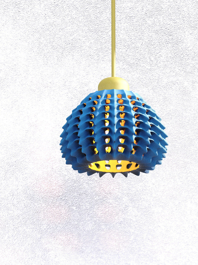 Spike Scale Pendant Light