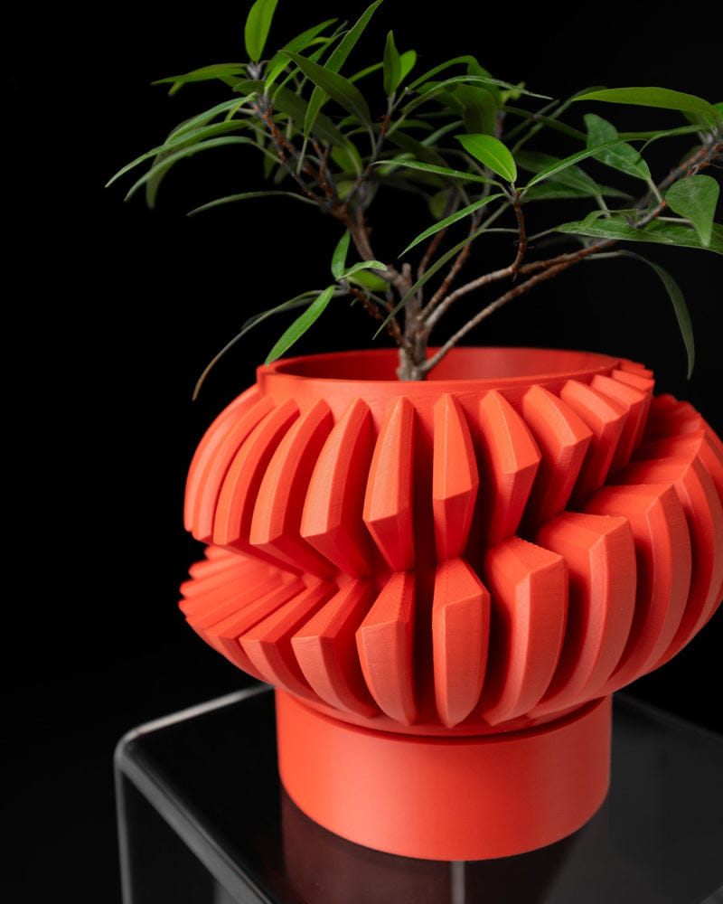 Spiral Fin Planter