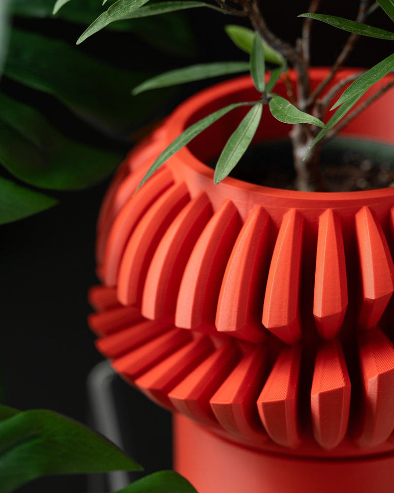 Spiral Fin Planter