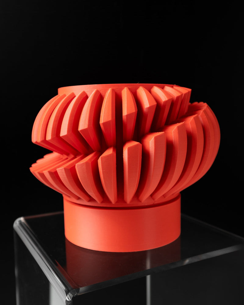 Spiral Fin Planter