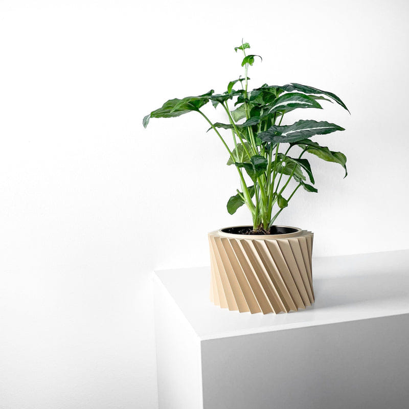 Spiral Rib Planter