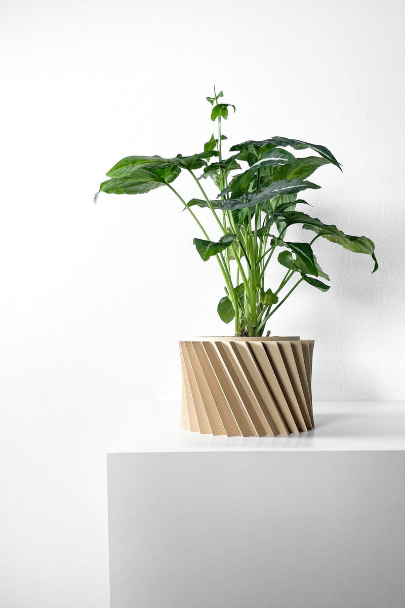 Spiral Rib Planter