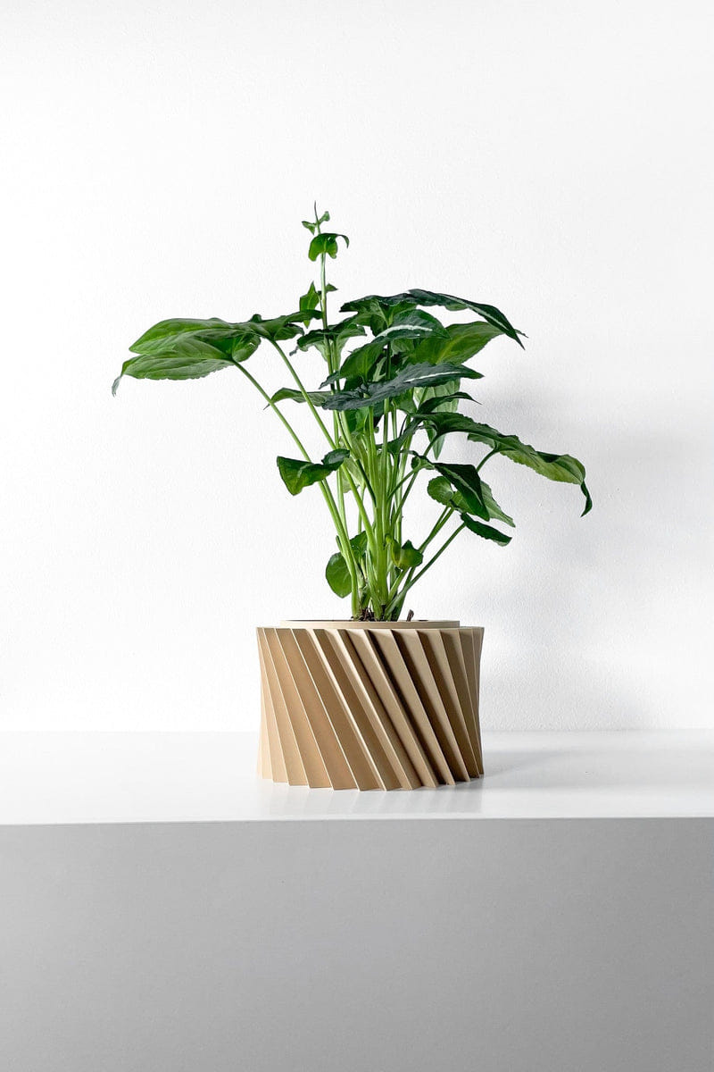 Spiral Rib Planter