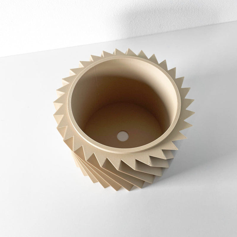 Spiral Rib Planter