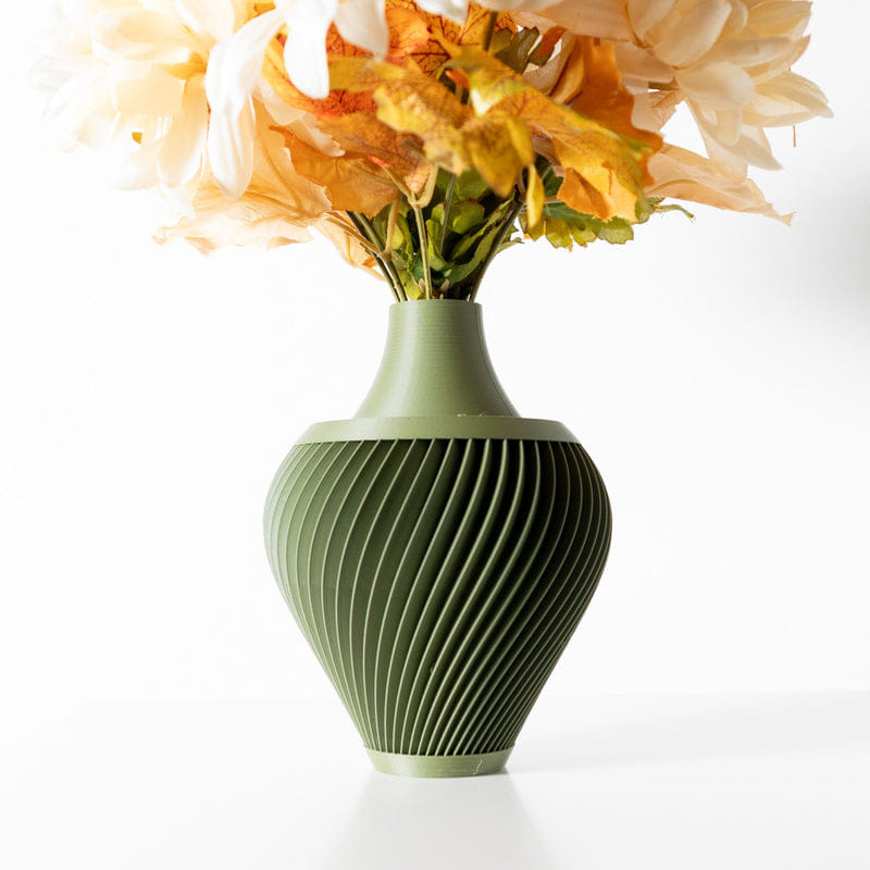 Spiral Urn Vase