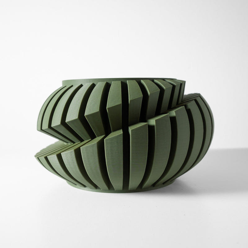 Swirl Fin Planter