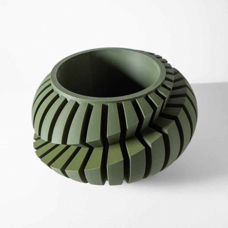 Swirl Fin Planter
