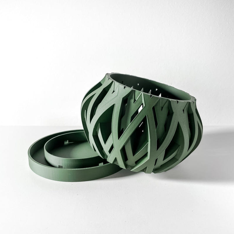 Swirl Lattice Orchid Planter