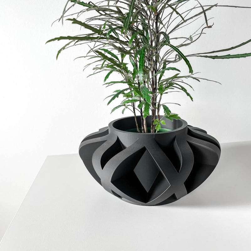 Swirl Sweep Planter