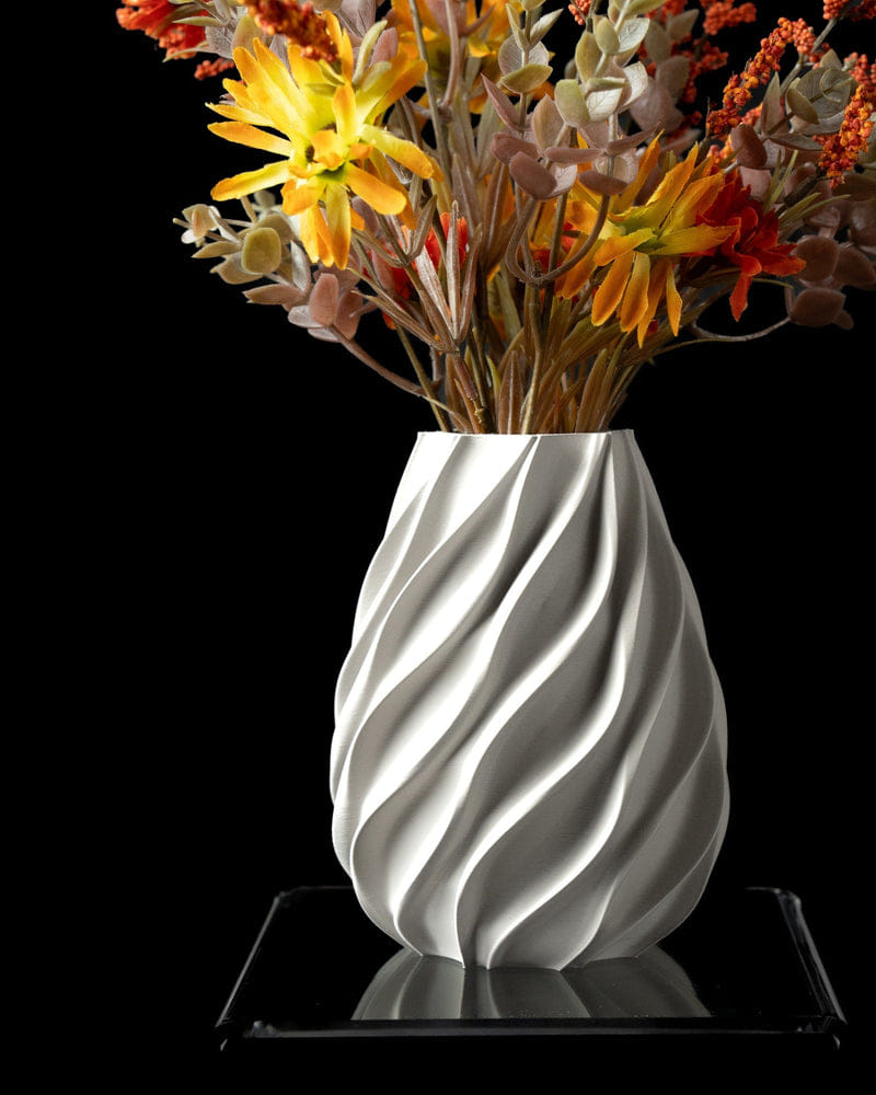 Swirl Twist Vase