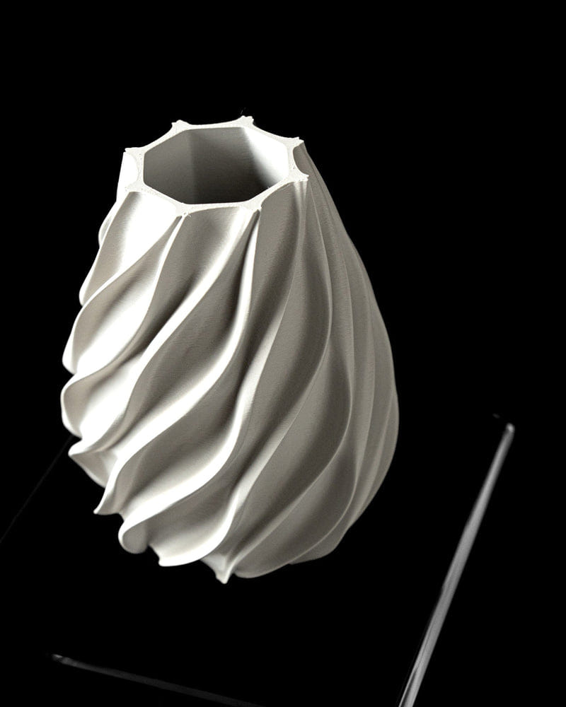 Swirl Twist Vase