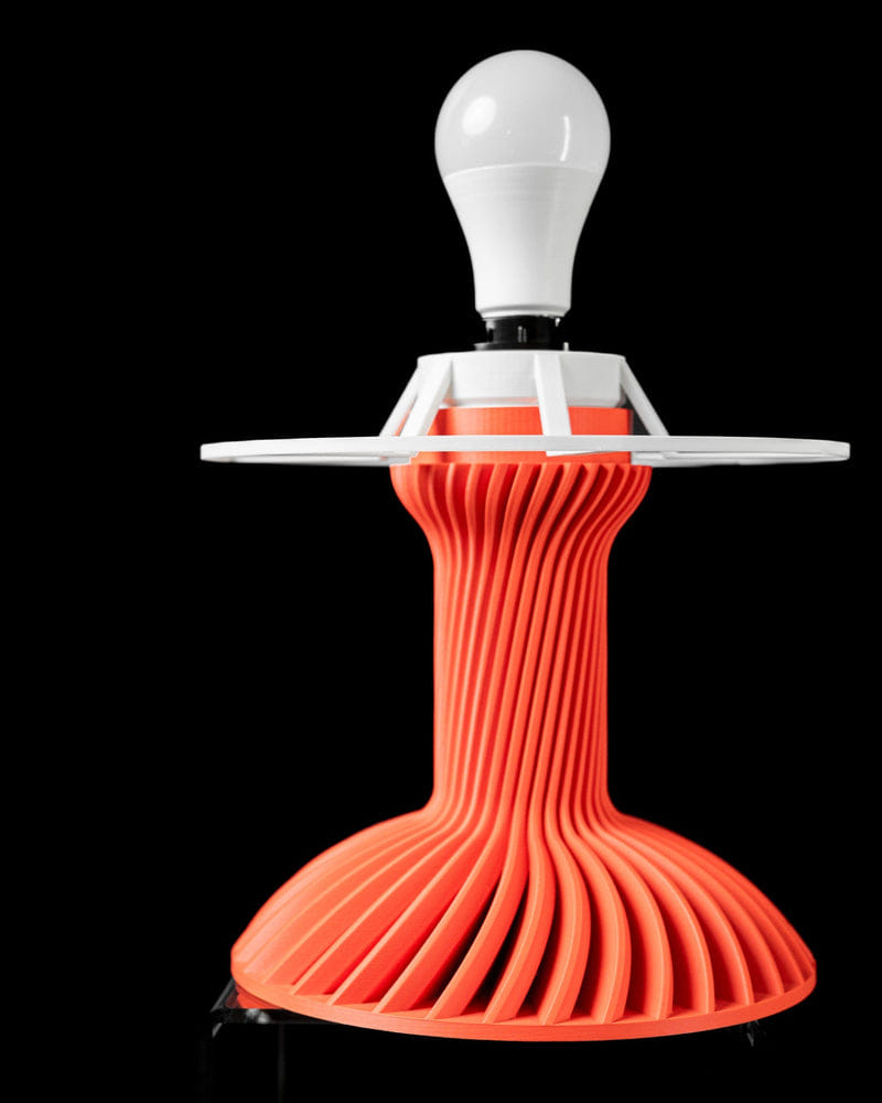 Twist Flare Table Lamp