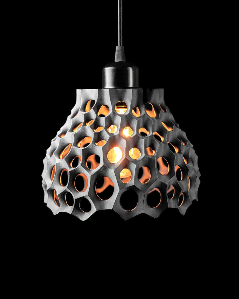 Voronoi Dome Pendant Light