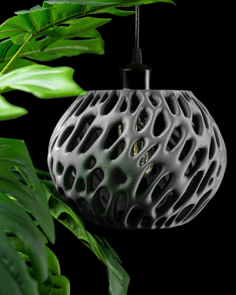 Voronoi Orb Pendant Light