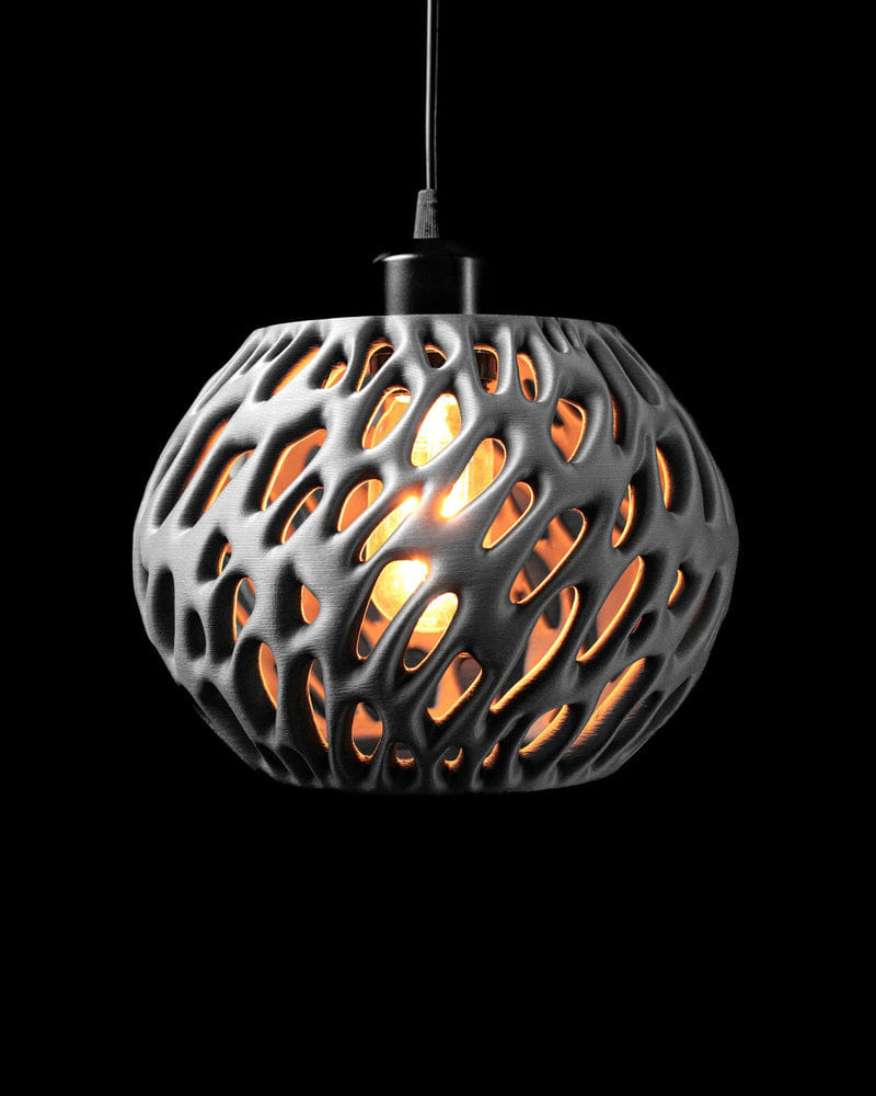 Voronoi Orb Pendant Light