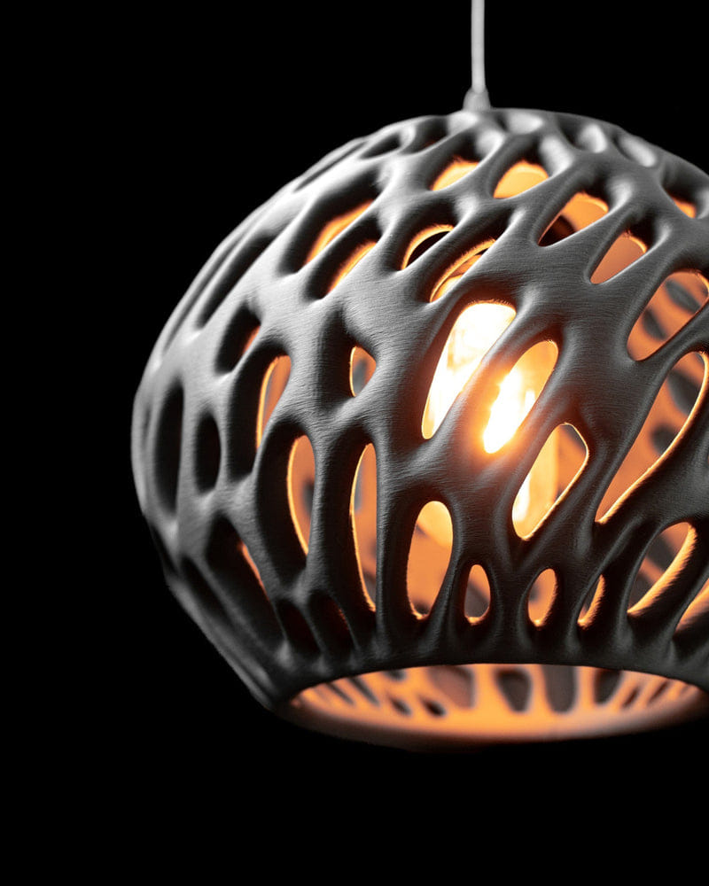 Voronoi Orb Pendant Light