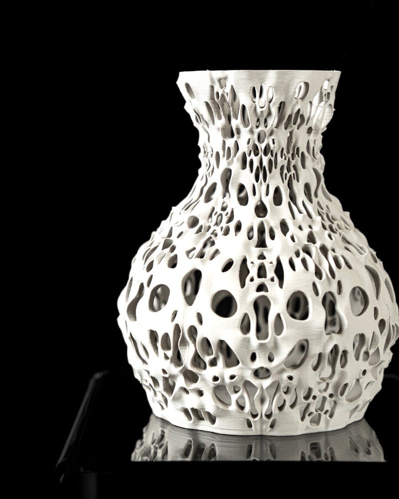 Voronoi Web Vase
