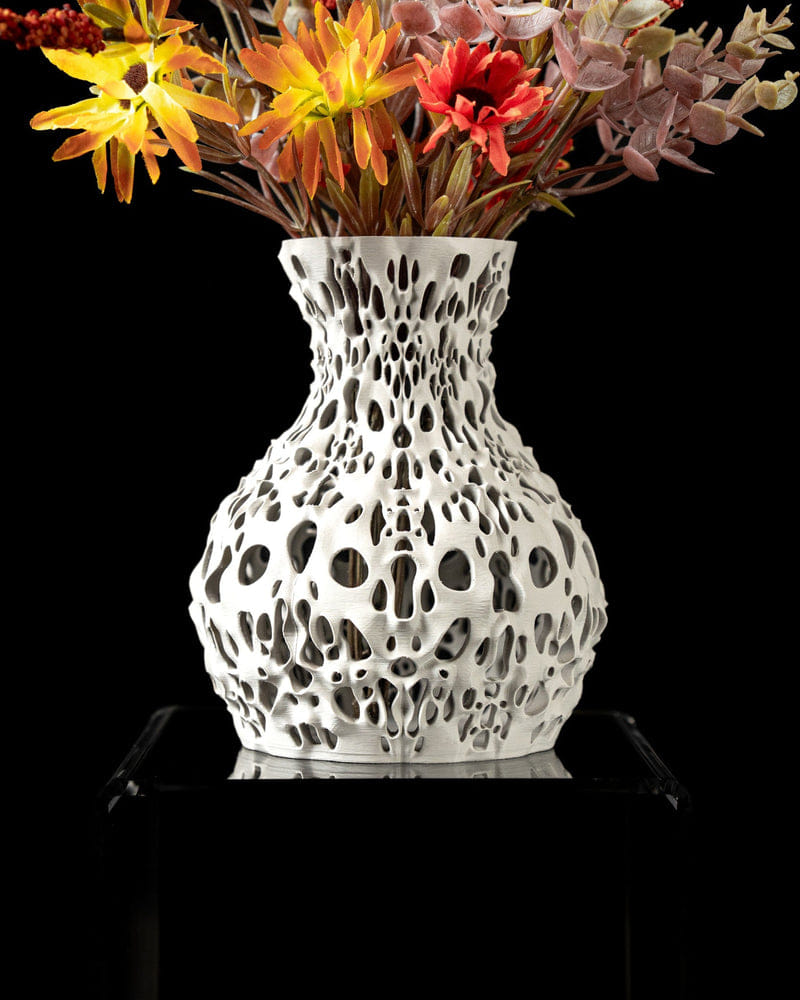 Voronoi Web Vase