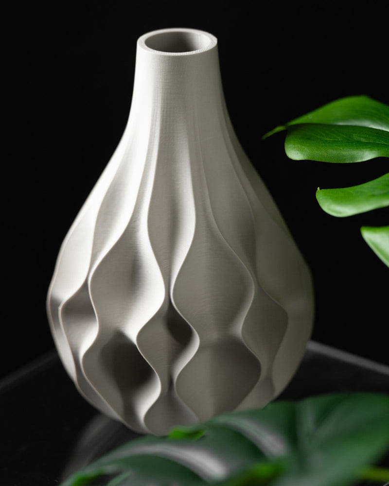 Wave Facet Vase