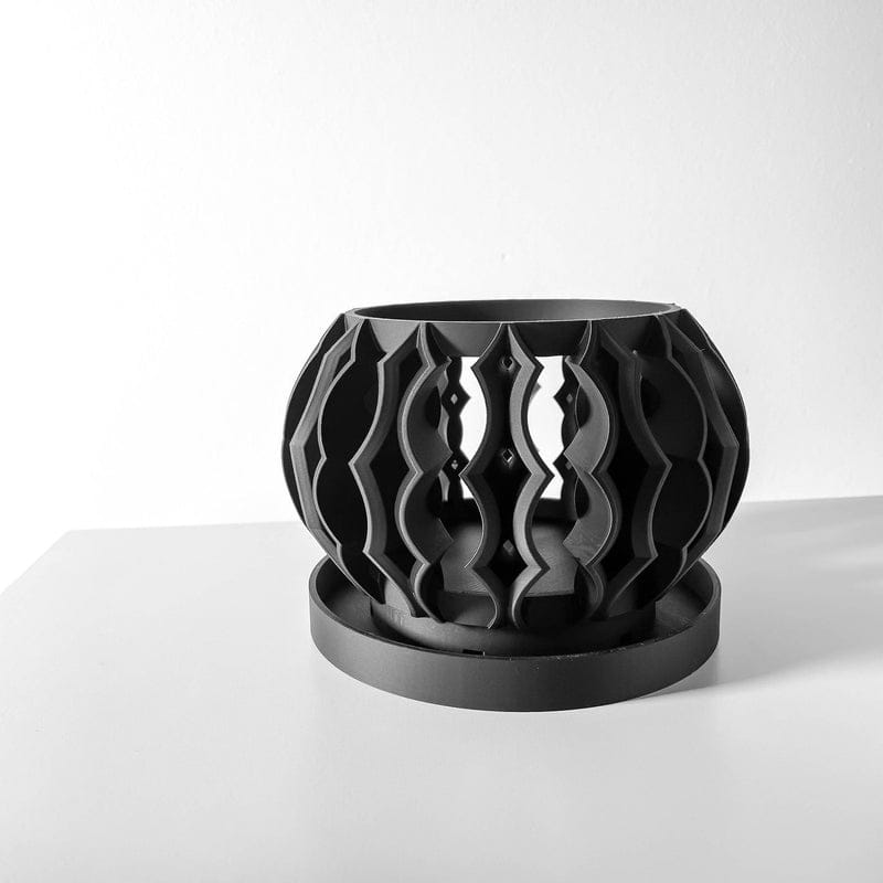 Wave Rib Orchid Planter