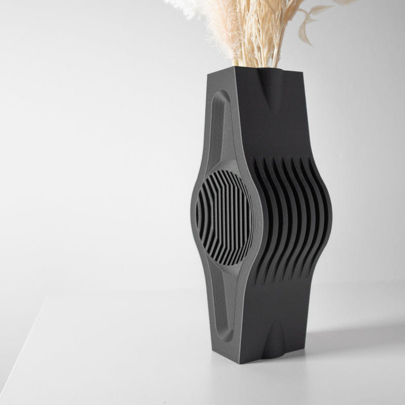 Wave Slab Fin Vase