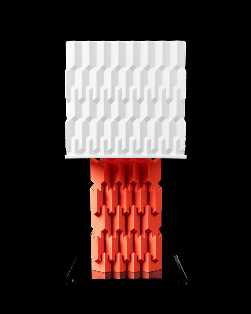 Wave Slat Table Lamp