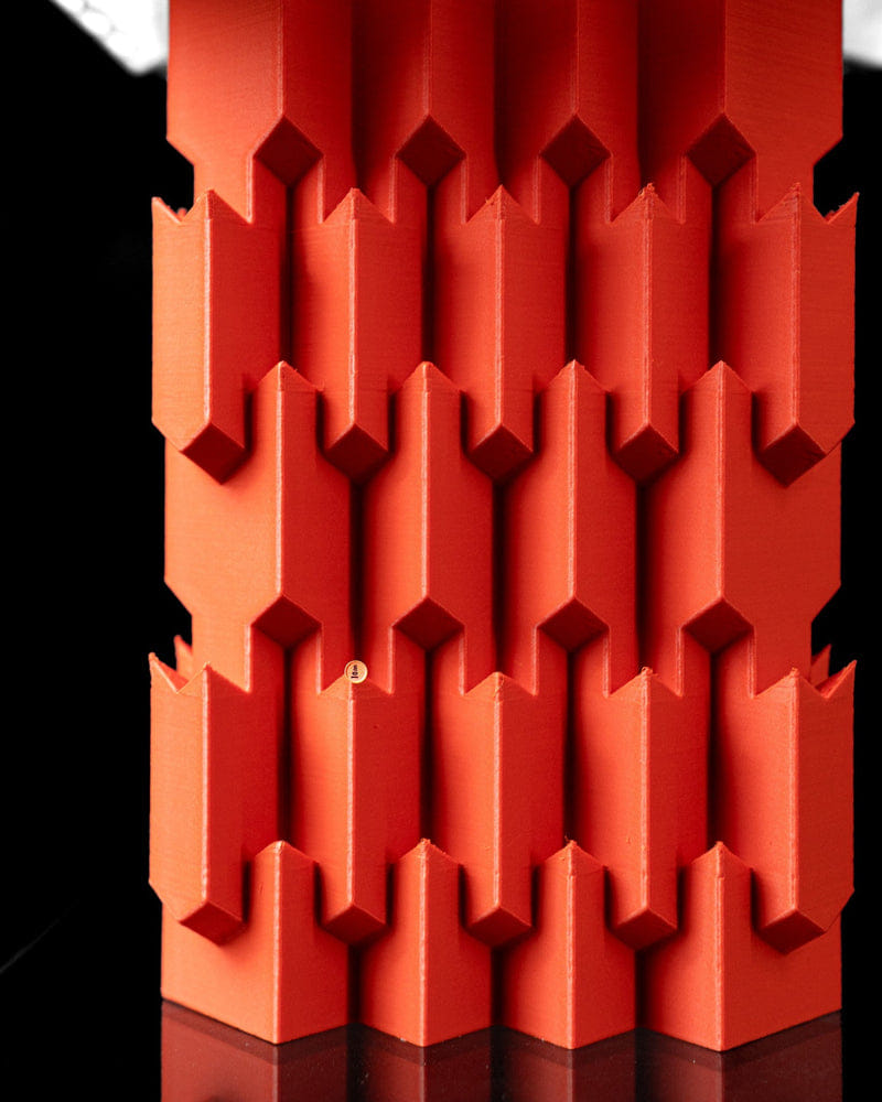 Wave Slat Table Lamp