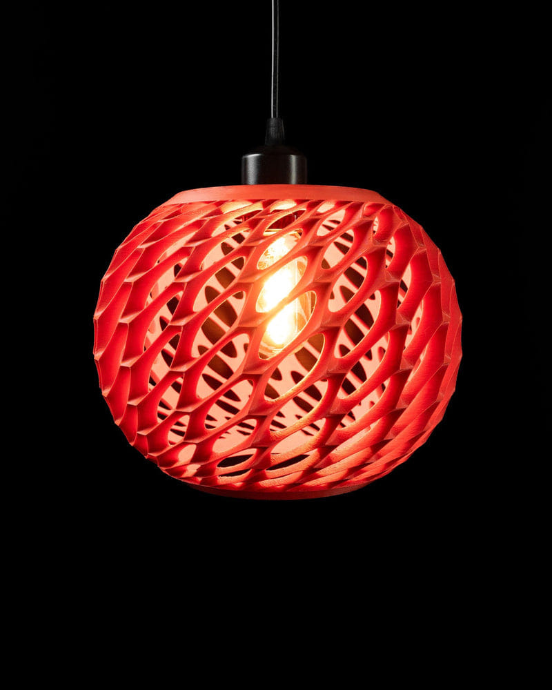 Woven Orb Pendant Light