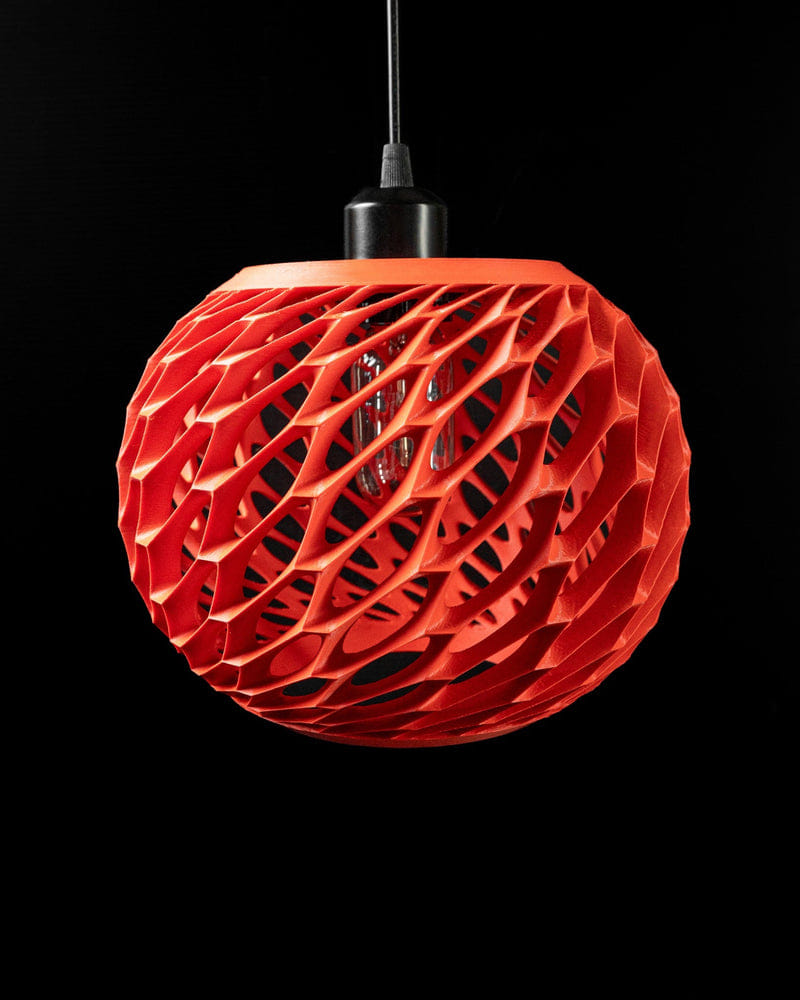 Woven Orb Pendant Light