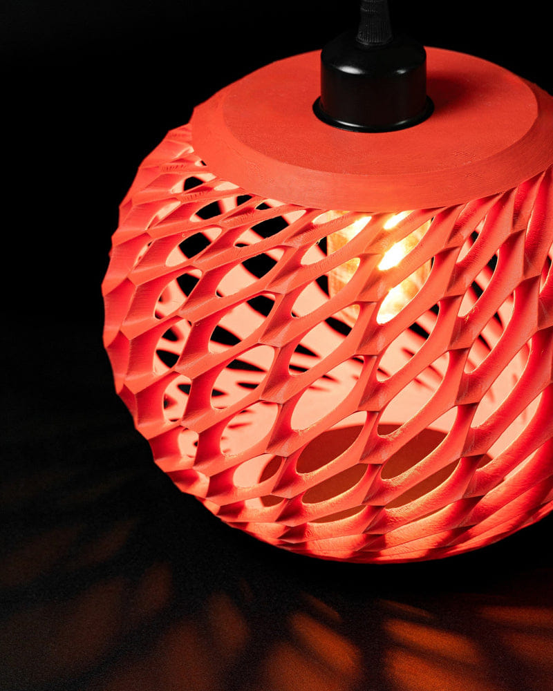 Woven Orb Pendant Light