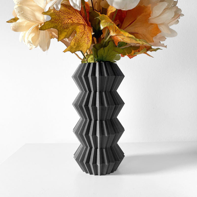 Zigzag Fold Vase
