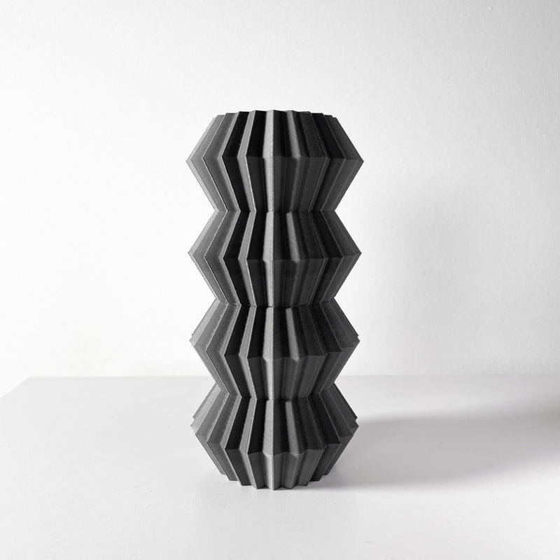 Zigzag Fold Vase