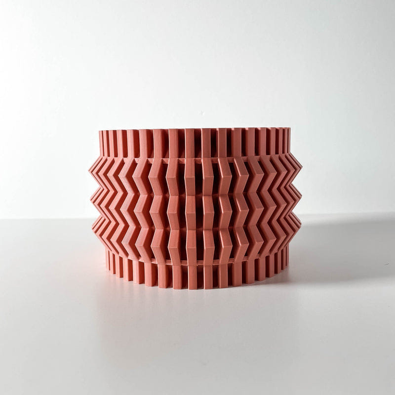 Zigzag Pleat Planter