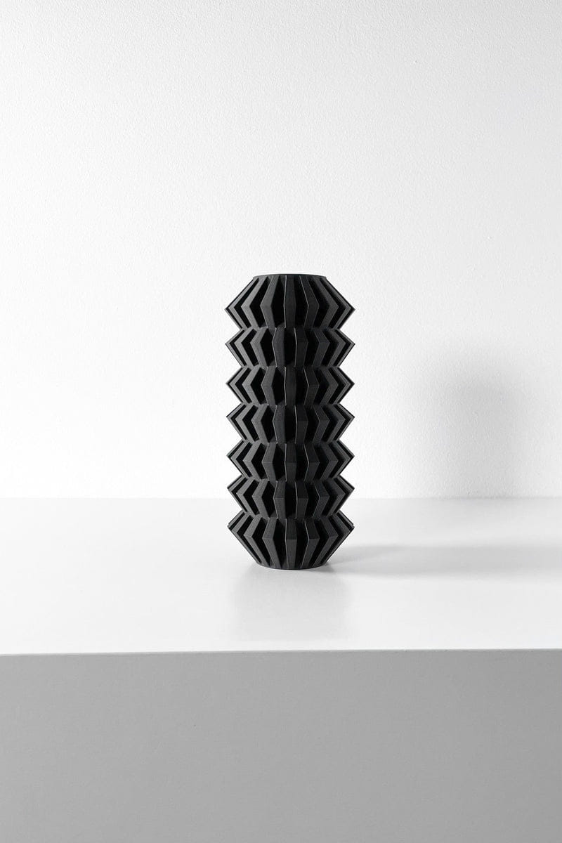 Zigzag Pleat Vase