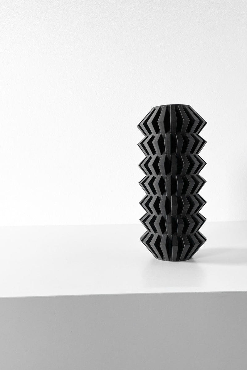 Zigzag Pleat Vase